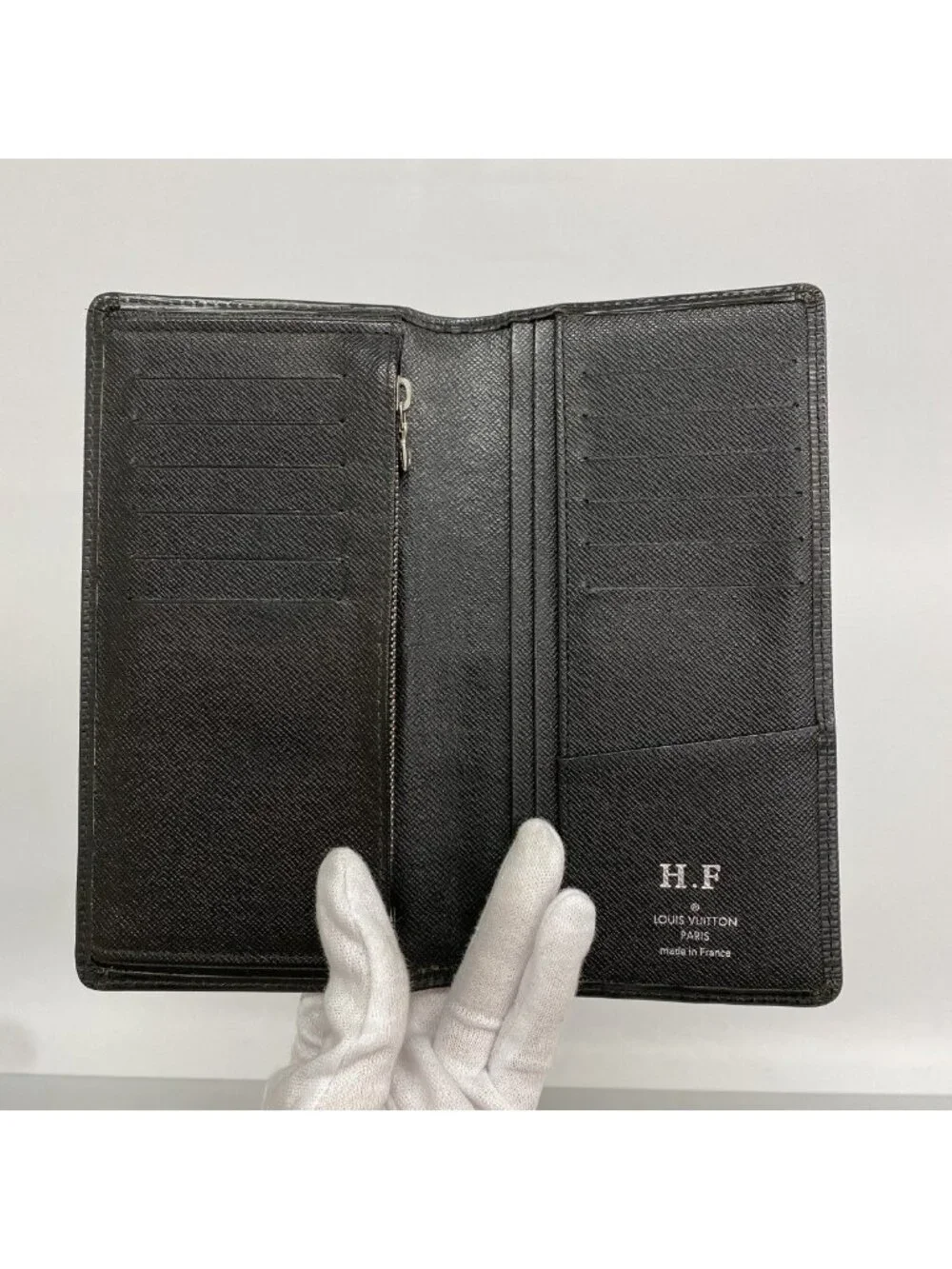 Louis Vuitton Wallet Epi Portefeuille Brazza Noir